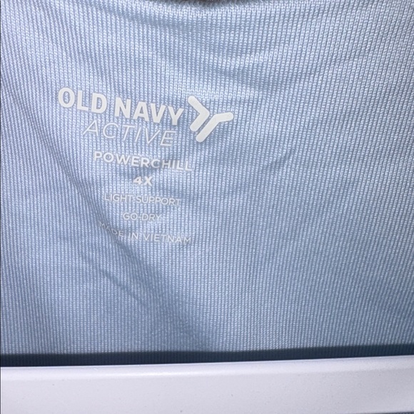 Old Navy Blue and White Checkered Bra Size 4X NWT! - Picture 4 of 14